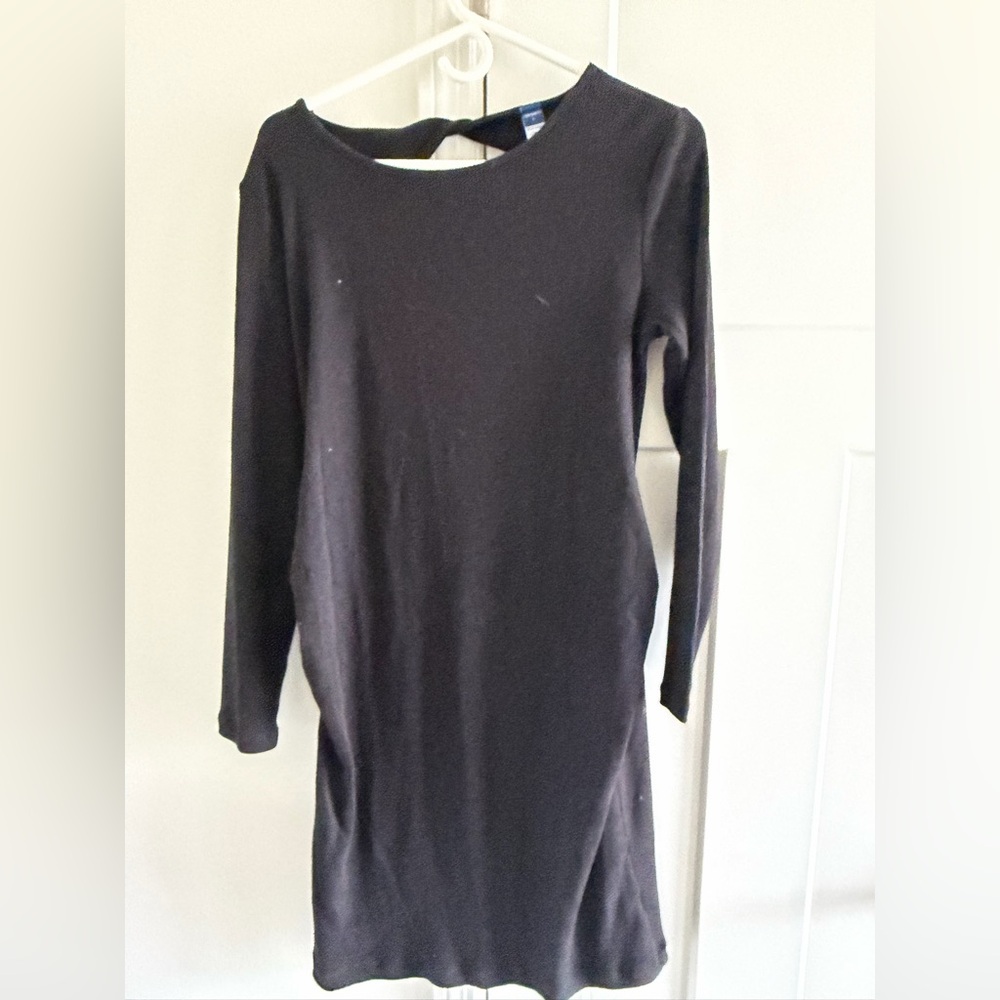 Old navy black maternity dress